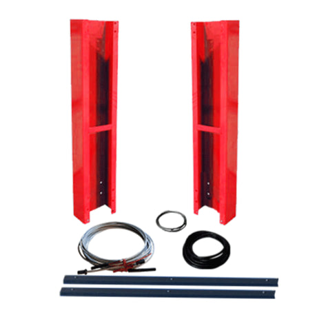 AMGO OH-9 Clear Floor Two Post Lift 9,000 lb Car Hoist