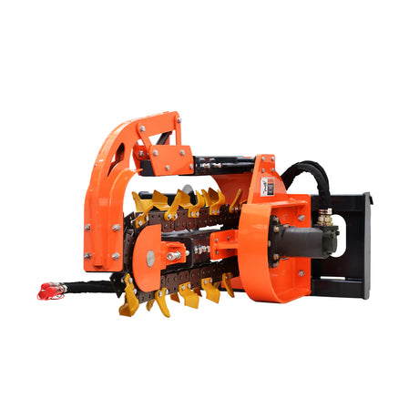 MechMaxx 28" Trencher Attachment for Skid Steer Loaders