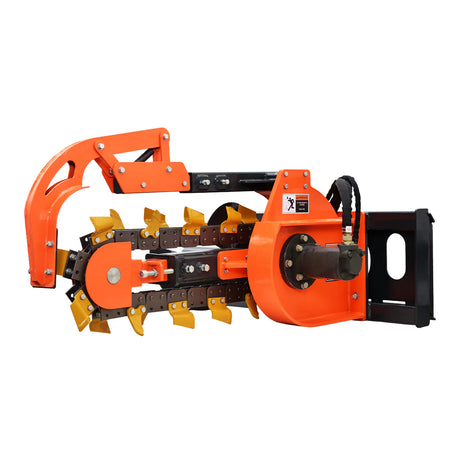 MechMaxx 28" Trencher Attachment for Skid Steer Loaders