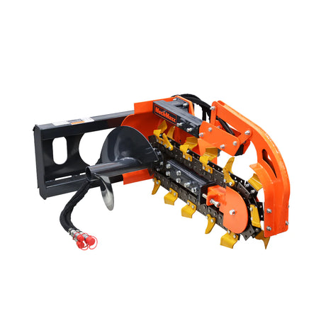 MechMaxx 28" Trencher Attachment for Skid Steer Loaders