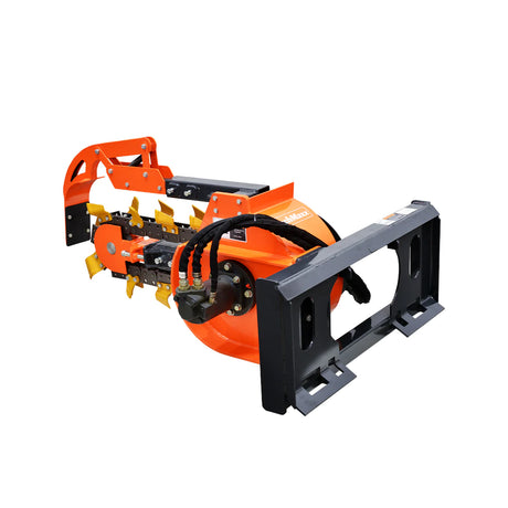 MechMaxx 28" Trencher Attachment for Skid Steer Loaders