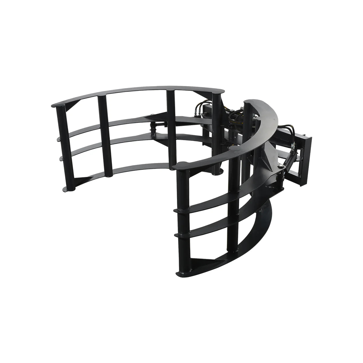 MechMaxx 2800 lb Skid Steer Round Hay Bale Grapple Attachment, HBG88