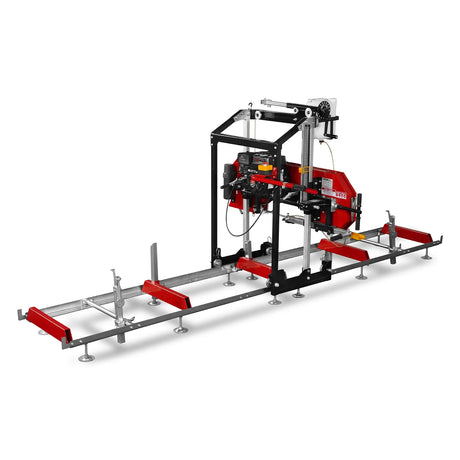 MechMaxx 22" Gas-Powered Portable Sawmill with 224cc 7HP DUCAR Engine