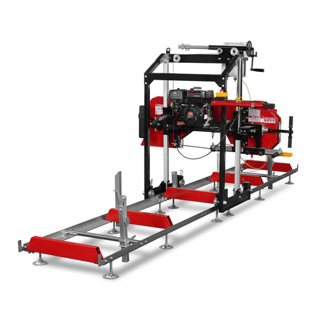 MechMaxx 22" Gas-Powered Portable Sawmill with 224cc 7HP DUCAR Engine