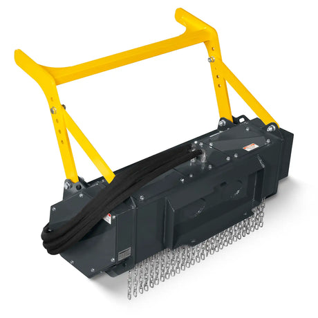 MechMaxx 37" Forestry Drum Mulcher Attachment for Mini Skid Steers