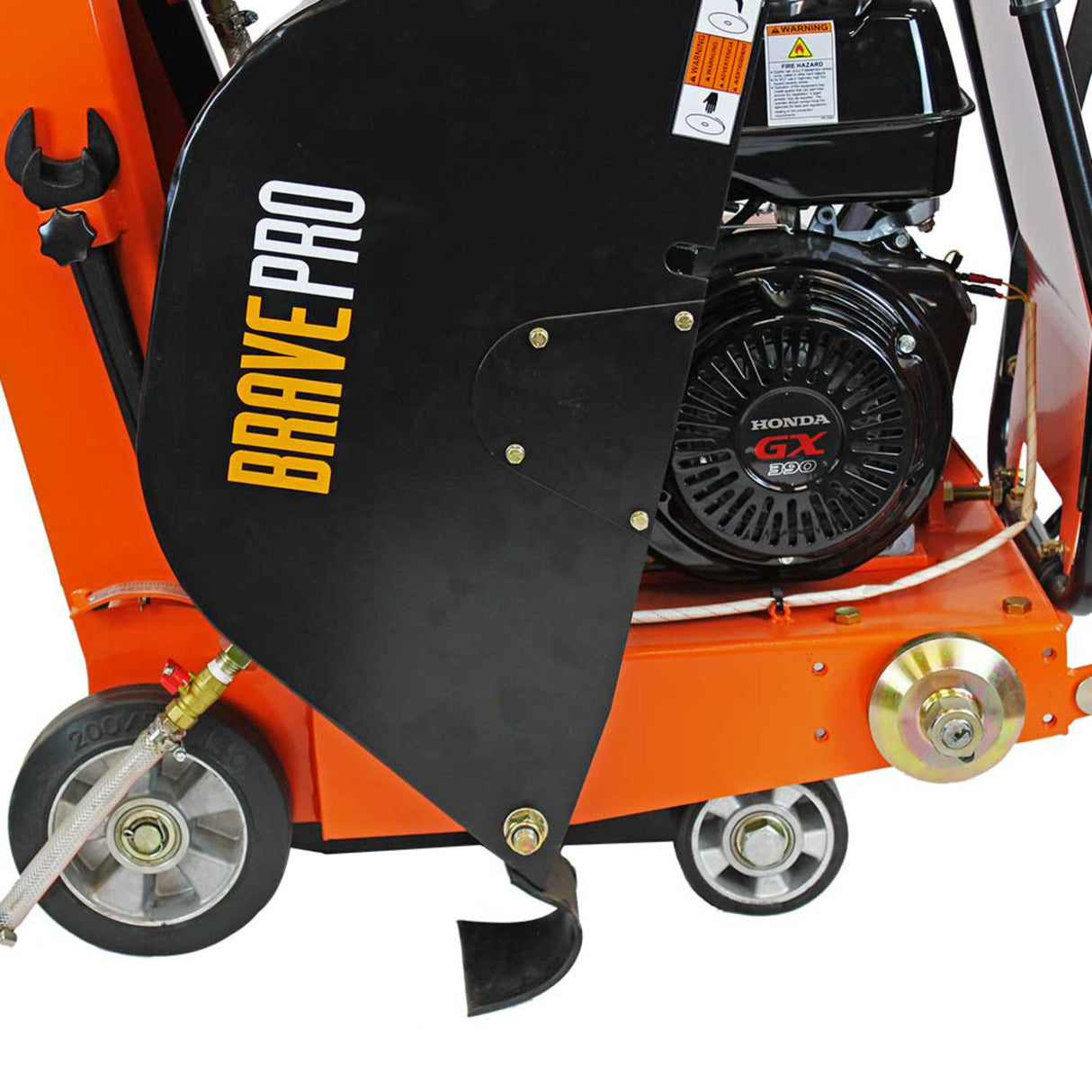 Brave Pro Floor Concrete Saw Honda GX390 Gas Walk-Behind Cutter