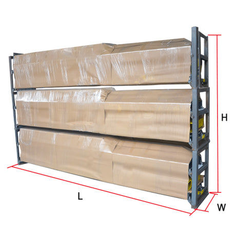 AMGO 409-HP 9,000 lb 4-Post Parking Lift Pro High-Rise Model