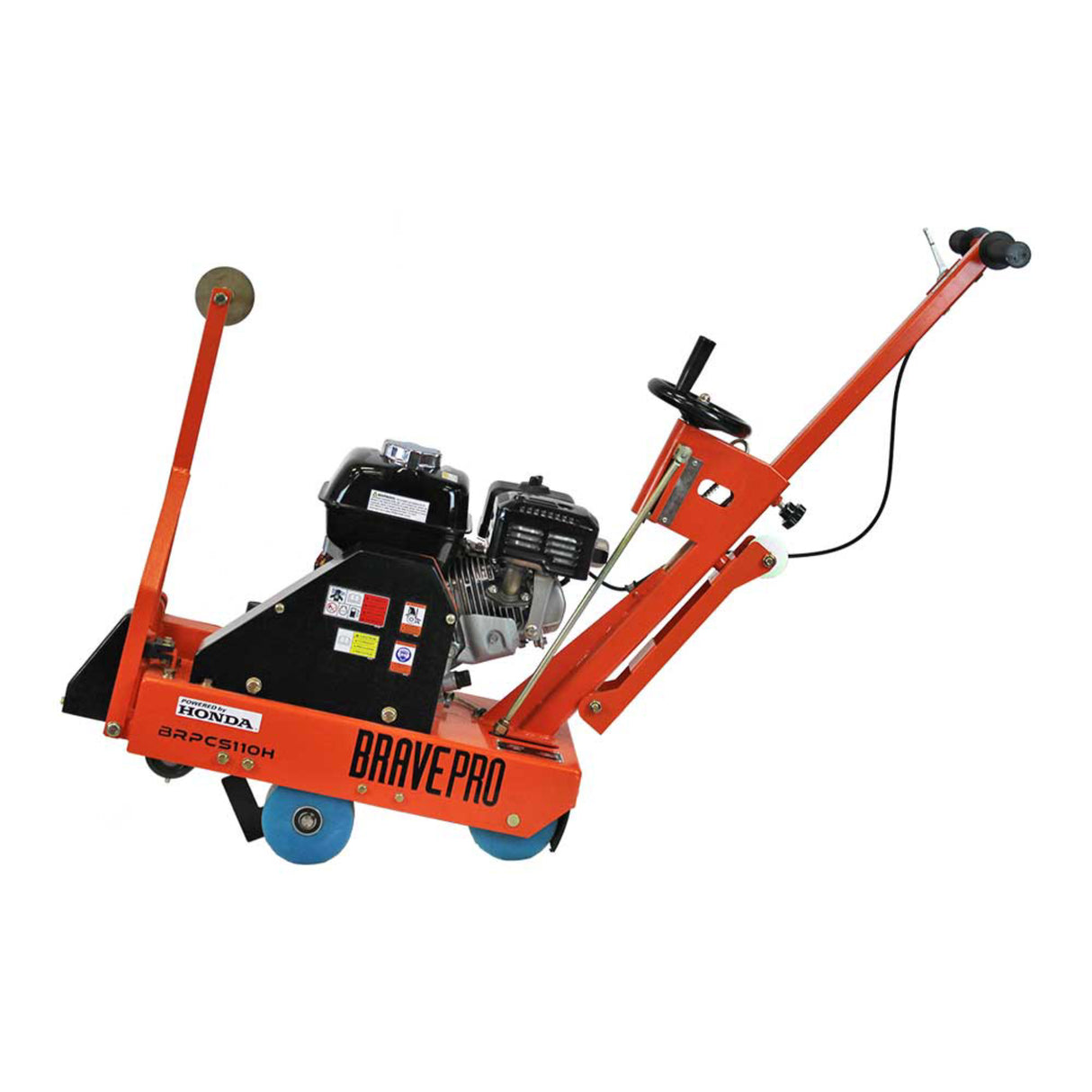 Brave Pro Green Concrete Saw Honda GX200 Gas Early-Entry