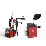 Fortisky Tilt Back Tire Changer 2.0HP Stronger Motor & Wheel Balancer Combo 1670-70B