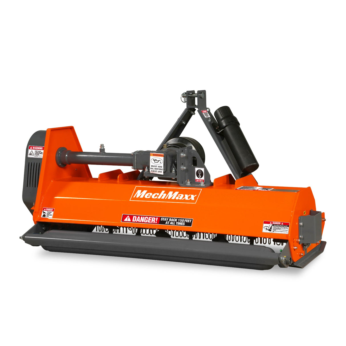 MechMaxx 48" Light-Duty PTO Flail Mower, 3-Point, 15-35HP, EFS48