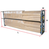 AMGO 409-DPX 9,000 lb 4-Post Double Parking Lift Extended Model