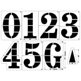 Newstripe NCAA Football Field Number Stencil Kit 72″