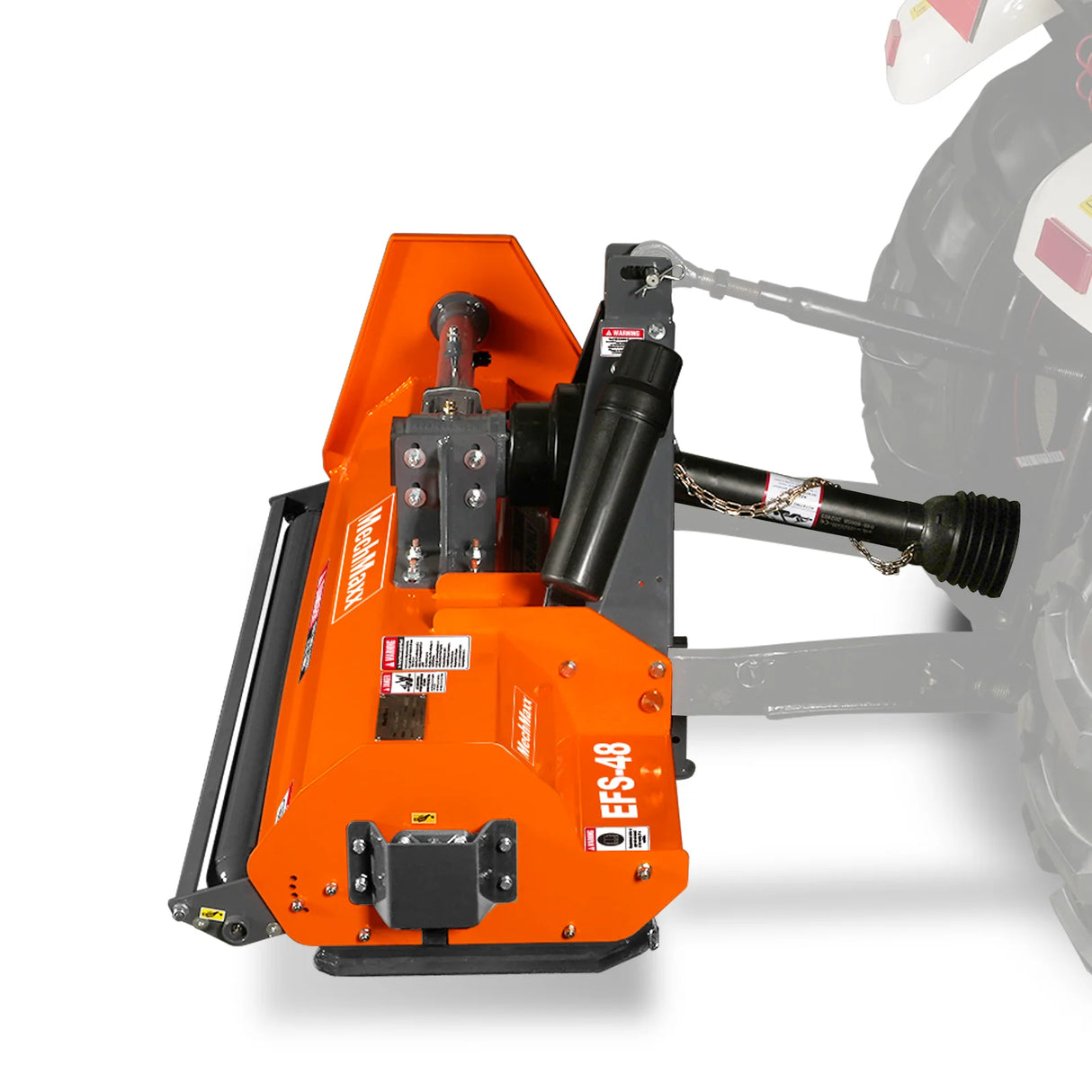 MechMaxx 48" Light-Duty PTO Flail Mower, 3-Point, 15-35HP, EFS48