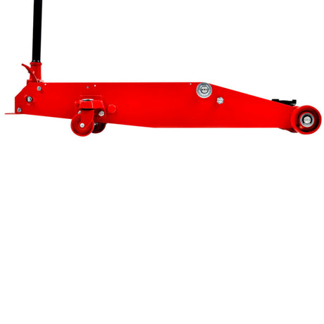 AFF 10-Ton Long-Chassis Manual Hydraulic Service Jack with Foot-Operated Pump