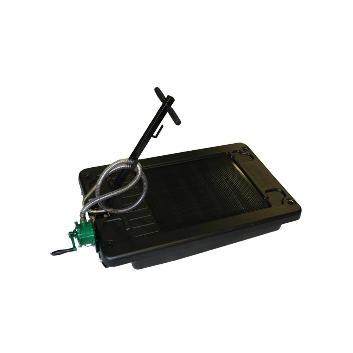 AFF Low Profile Antifreeze Drain, 18-Gal Poly Tank with Aluminum Rotary Pump