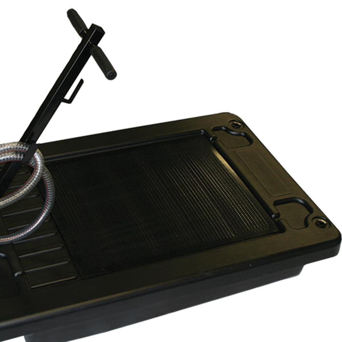 AFF Low Profile Antifreeze Drain, 18-Gal Poly Tank with Aluminum Rotary Pump