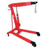 AFF 3-Ton Heavy-Duty Folding Engine Crane with 4-Position Telescopic Boom