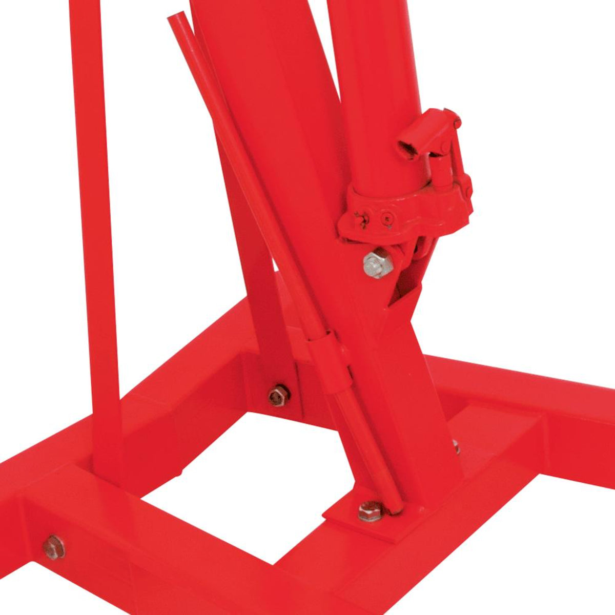 AFF 3-Ton Heavy-Duty Folding Engine Crane with 4-Position Telescopic Boom