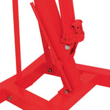 AFF 3-Ton Heavy-Duty Folding Engine Crane with 4-Position Telescopic Boom