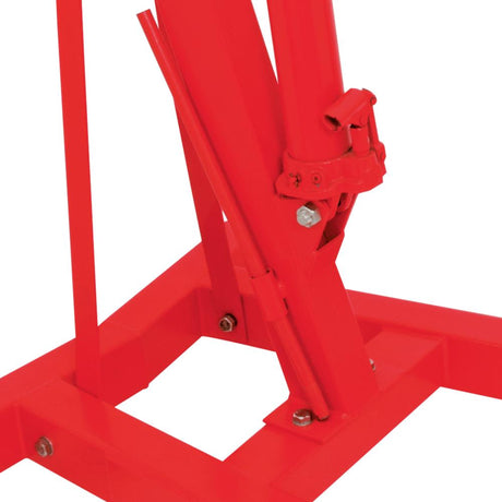 AFF 3-Ton Heavy-Duty Folding Engine Crane with 4-Position Telescopic Boom