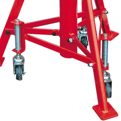 AFF 7.5-Ton Fixed High Truck Stand, 57"-82" with Spring-Loaded Tower