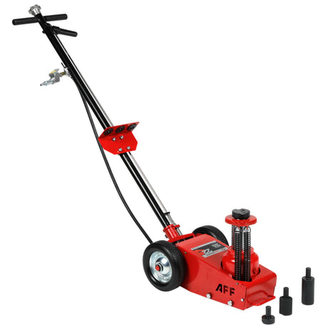 AFF 22-Ton Air Assist Single-Stage Truck Axle Jack with Spring Return