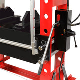 AFF 150-Ton Super-Duty Shop Press with Dual Air Motor & Cable Winch