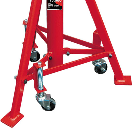 AFF 7.5-Ton Fixed High Truck Stand, 36"-54" with Spring-Loaded Tower