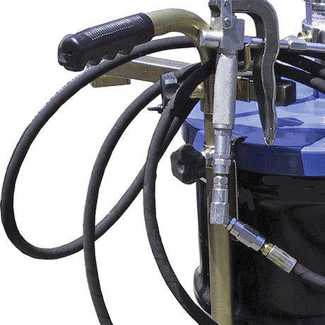 AFF 120-lb Air Operated Portable Grease Unit, 50:1 Pump with 4-Wheel Cart