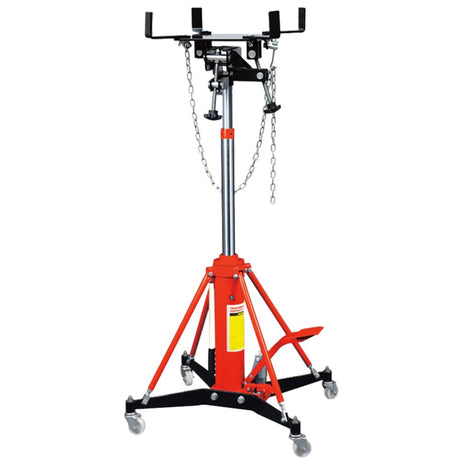 AFF 2,000-lb Manual Hydraulic Telescoping Transmission Jack with Adjustable Saddle