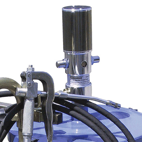 AFF 120-lb Air Operated Portable Grease Unit, 50:1 Pump with 4-Wheel Cart