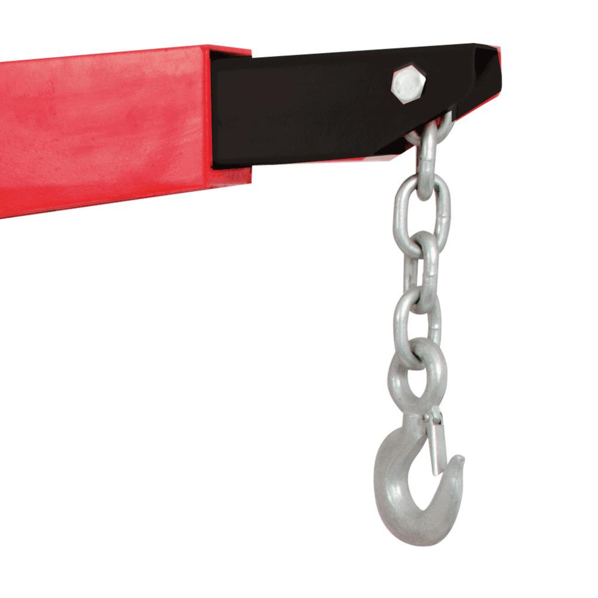AFF 3-Ton Heavy-Duty Folding Engine Crane with 4-Position Telescopic Boom