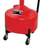 AFF 8-Gallon Waste Oil Drain with Metal Trolley & 16.5" Funnel