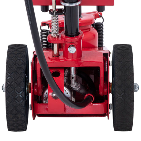 AFF 22-Ton Single-Stage Air/Hydraulic Truck Axle Jack with Self-Retracting Return