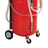 AFF 24-Gallon Waste Oil Drain & Evacuator with Probes and VW/Mercedes/BMW Adapters