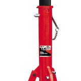 AFF 7.5-Ton Fixed High Truck Stand, 57"-82" with Spring-Loaded Tower