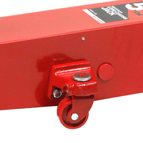 AFF 5-Ton Long-Chassis Manual Hydraulic Service Jack with Foot-Operated Pump