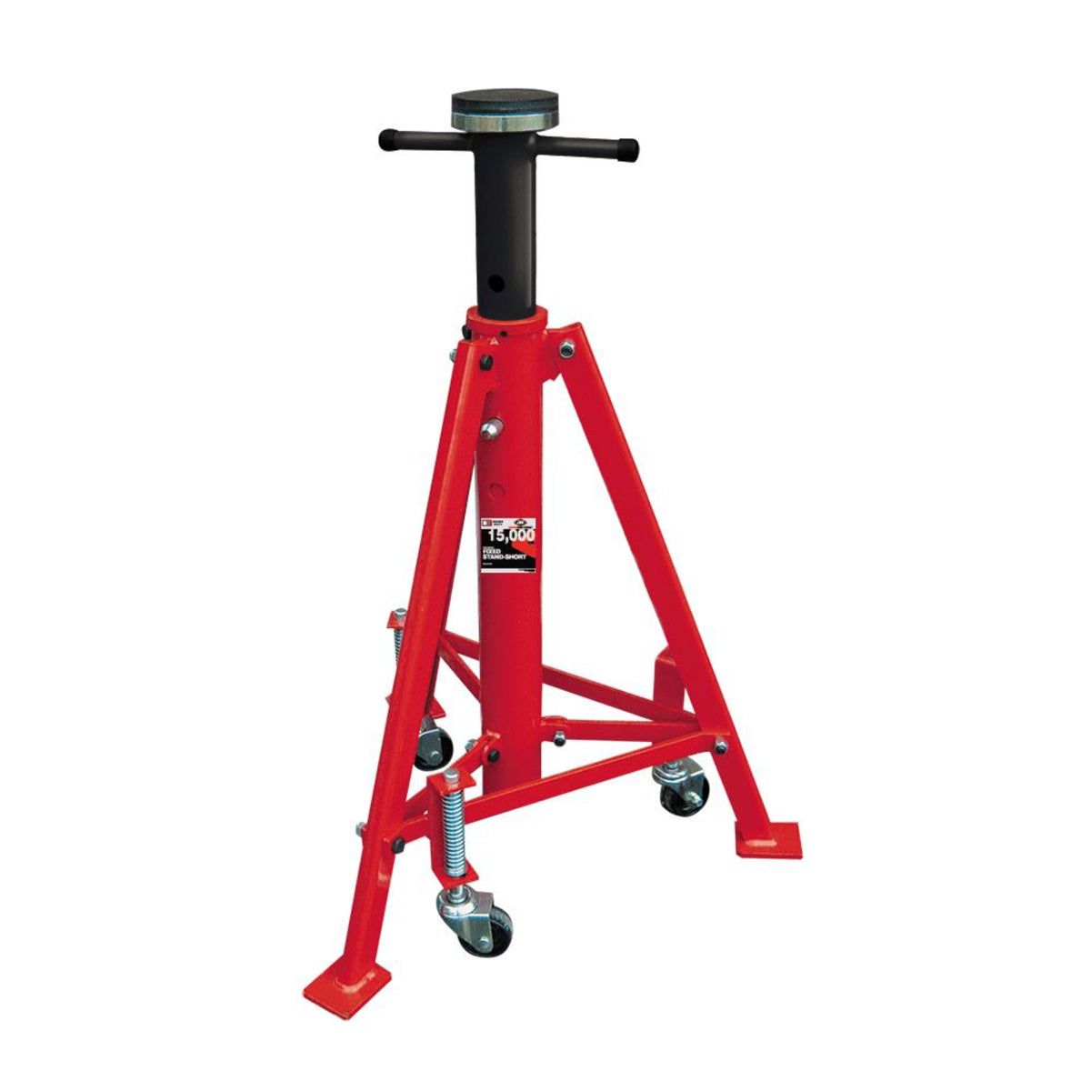 AFF 7.5-Ton Fixed High Truck Stand, 36"-54" with Spring-Loaded Tower