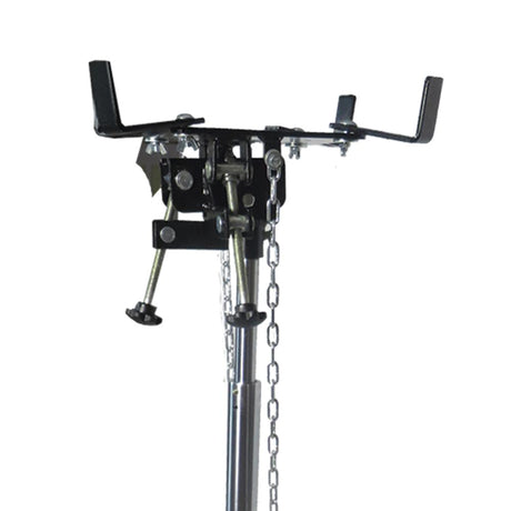 AFF 1,100-lb Manual Hydraulic Telescoping Transmission Jack with Adjustable Saddle