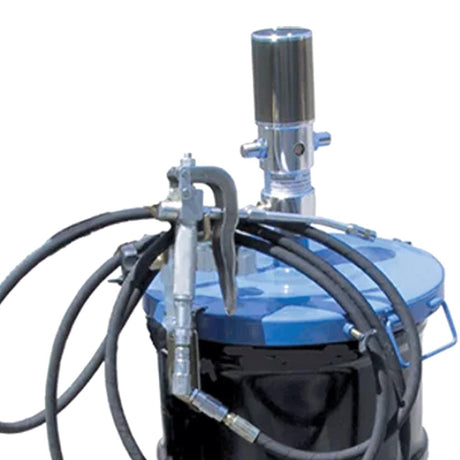 AFF 120-lb Air Operated Portable Grease Unit, 50:1 Pump with 13' Hose