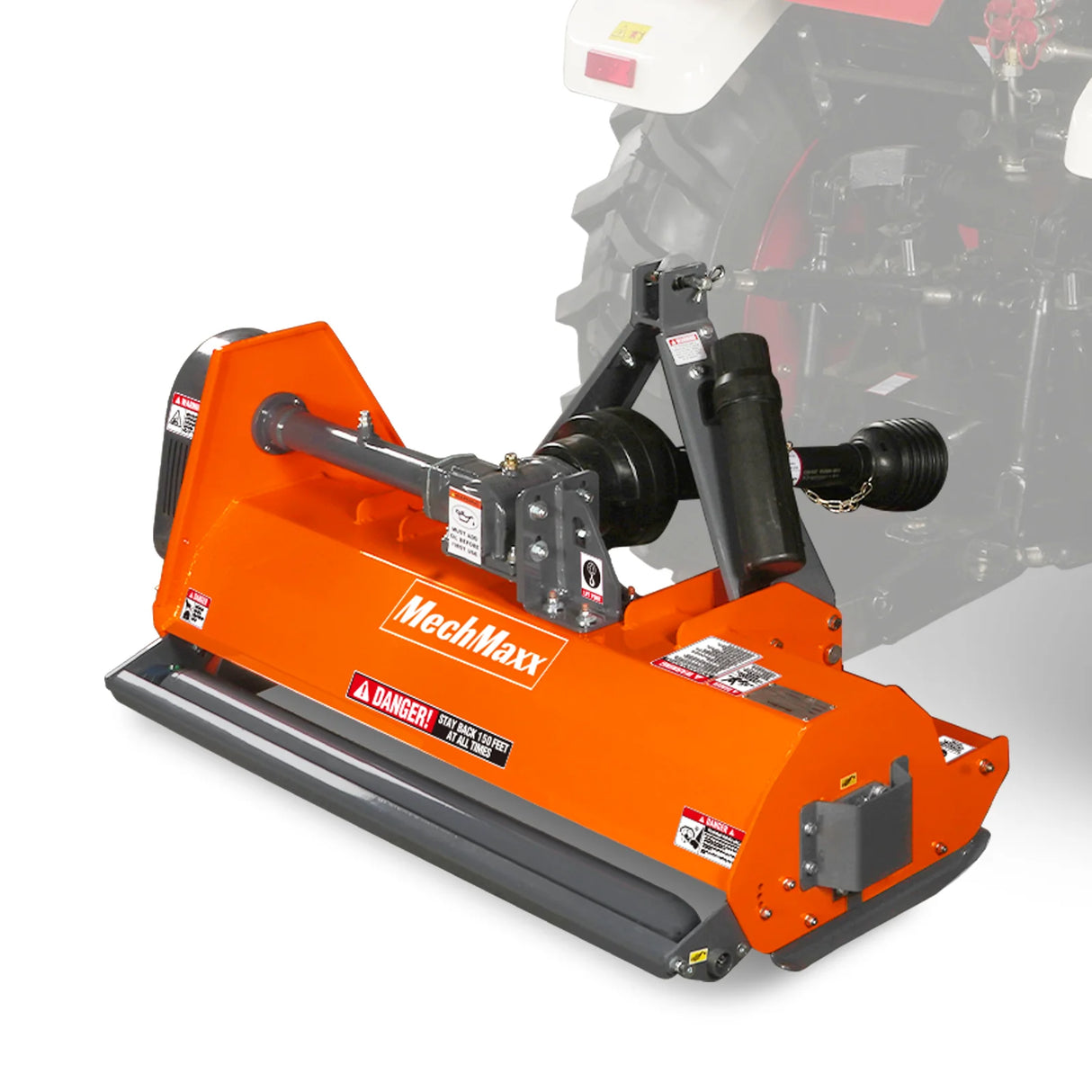 MechMaxx 48" Light-Duty PTO Flail Mower, 3-Point, 15-35HP, EFS48
