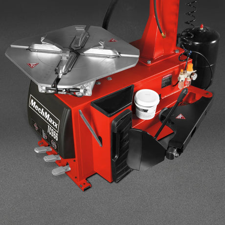 MechMaxx 24" Rim Swing Arm Tire Changer with Bead Blaster, 1.5HP Motor