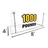 E-Z Garage Storage 4'X8' Heavy-Duty Pro
