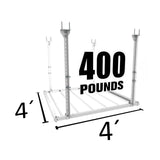 E-Z Garage Storage 4'X4' Heavy-Duty Pro