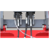 Fortisky Full-Rise Scissor Lift 9000lbs 72" Electric Lock Release 220v FSL-FR90