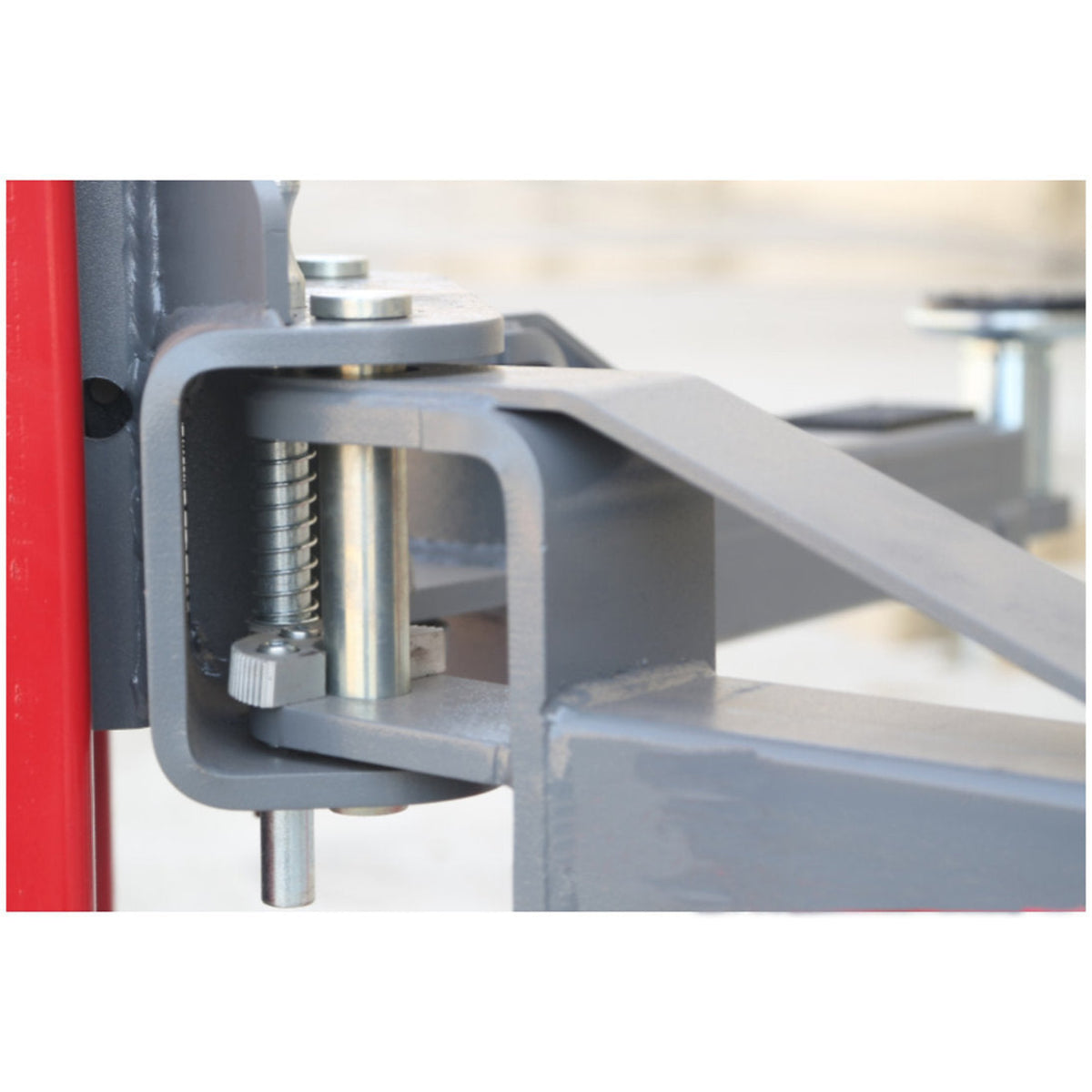 Fortisky FL-100GX 2-Post Base Plate Car Lift — 10,000 lb, Single-Point Lock Release