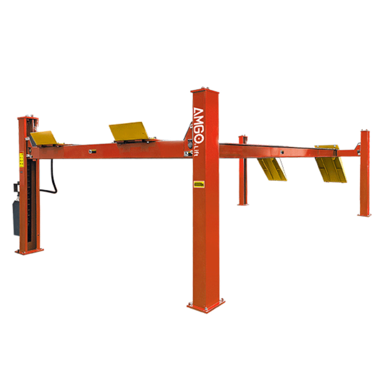 AMGO PRO-40 40,000 lb 4-Post Lift Super Duty Service Model