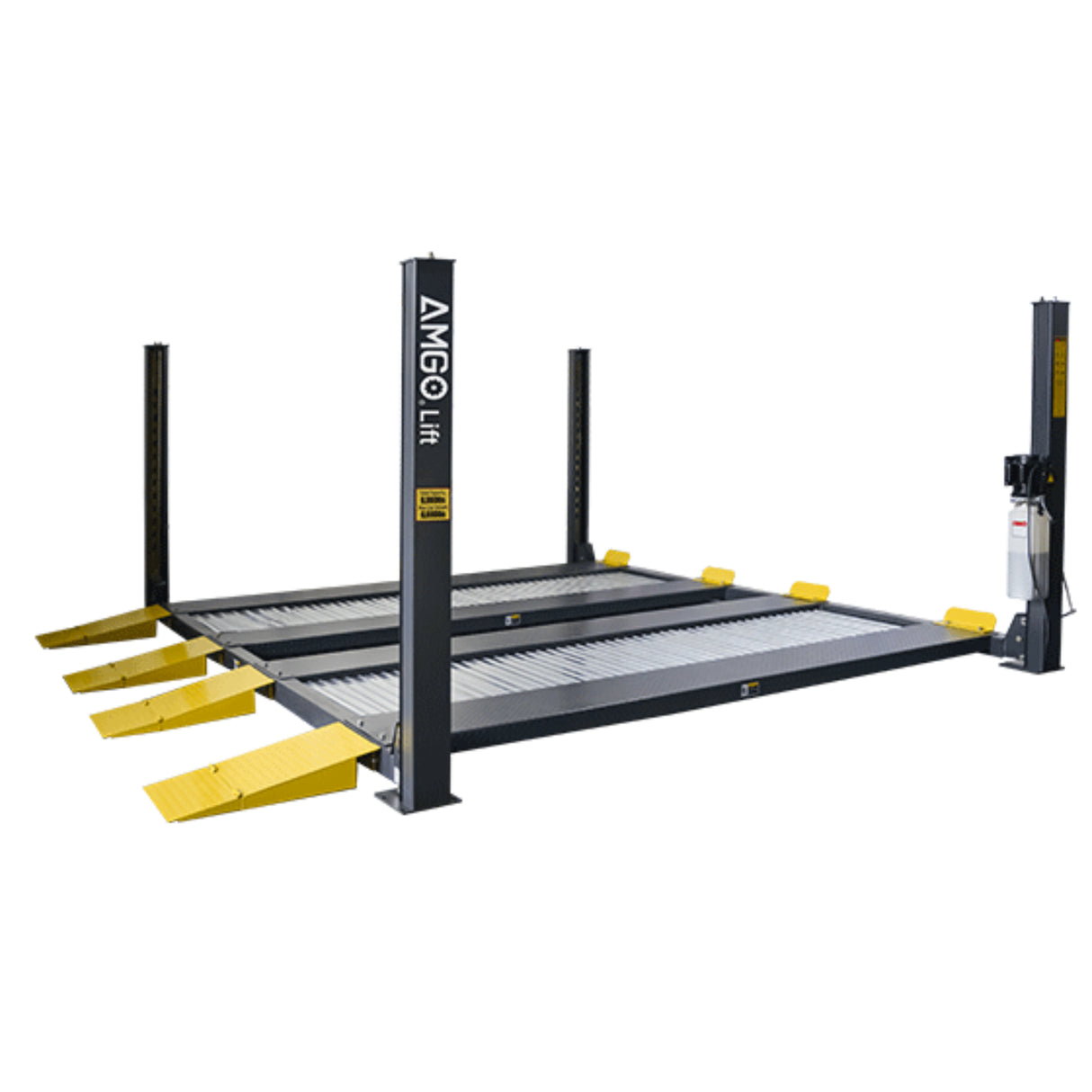 AMGO 409-DP 9,000 lb 4-Post Double Parking Lift Stack 2 Cars