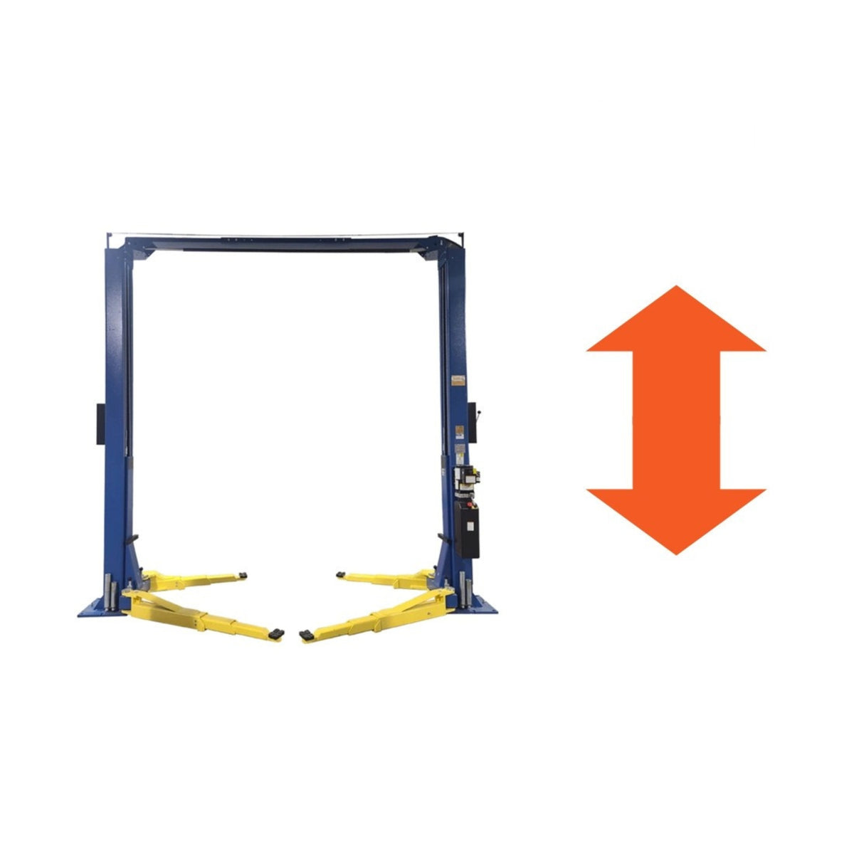 Daytona BR10-2OH-33-EXT Height Extension Kit — Column Extension for Daytona BR10-2OH-33 ALI Certified 2-Post Lift