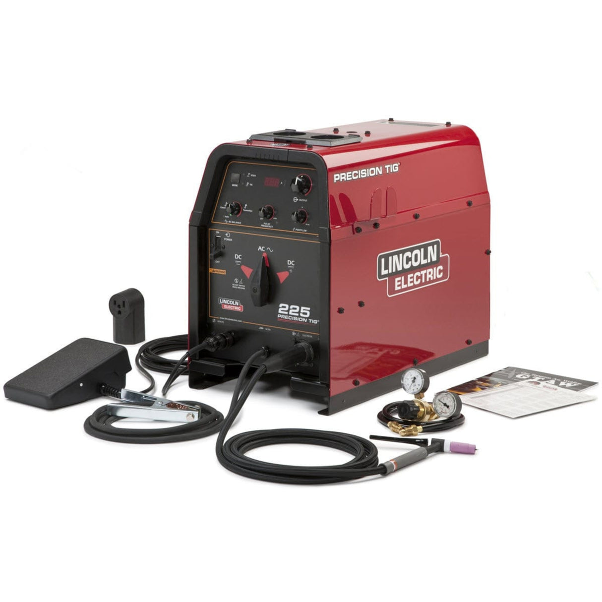 Lincoln Electric Precision TIG 225 AC/DC TIG Welder Ready-Pak, 208/230V — K2535-1